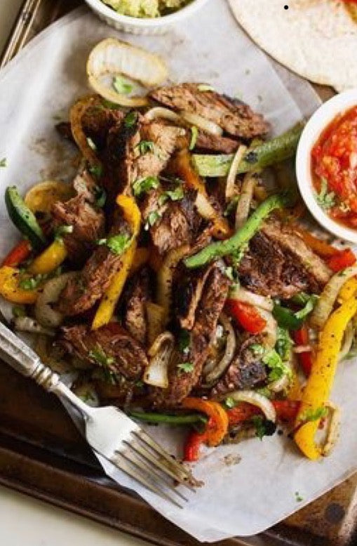 Fiesta Steak Fajitas (GF,DF)