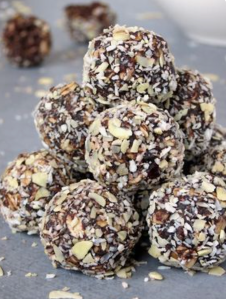 Chocolate Energy Bites (GF,VEG,V)